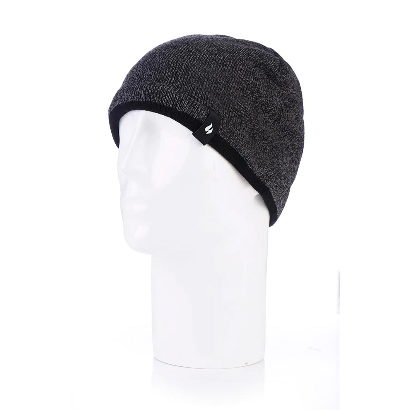 Heat Holders Atlas Flat Knit Hat W/ Contrast Trim - Men's