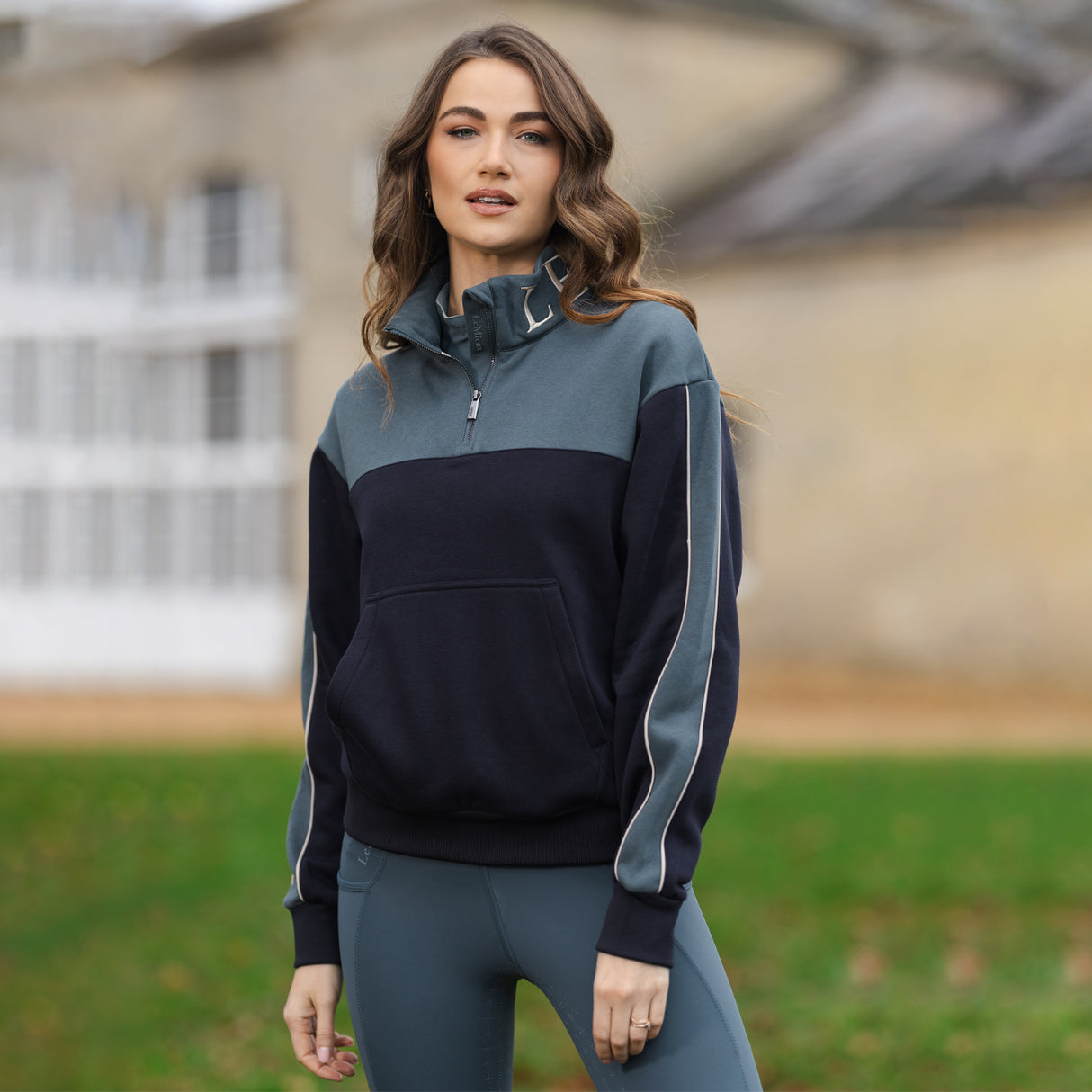 LeMieux Kali Quarter Zip Sweatshirt