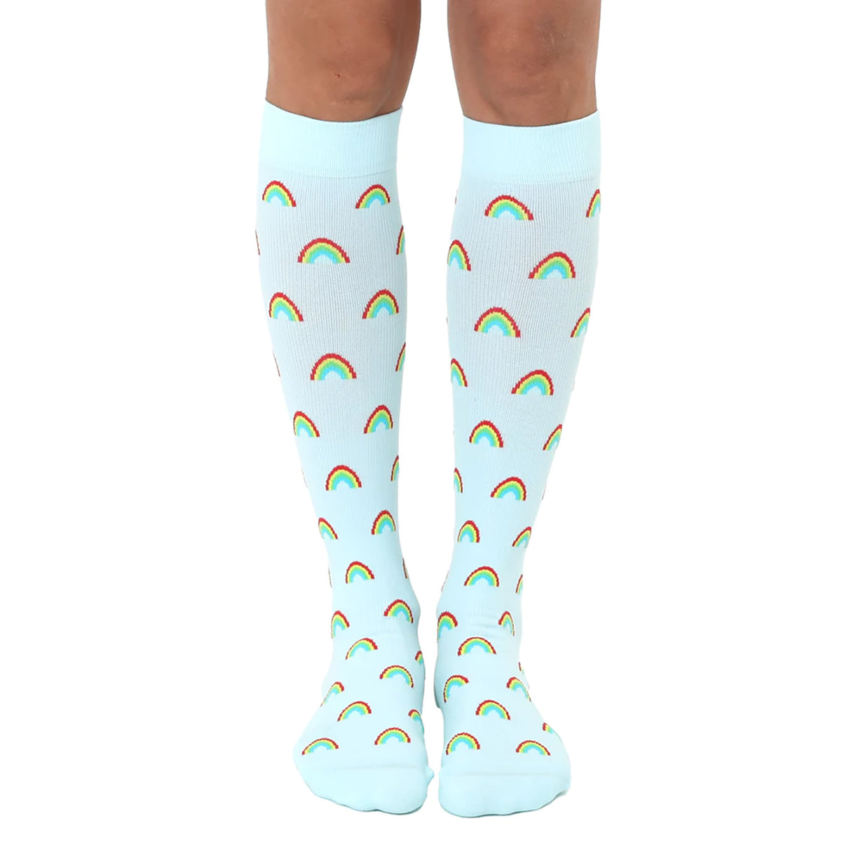 Living Royal Rainbow Compression Socks