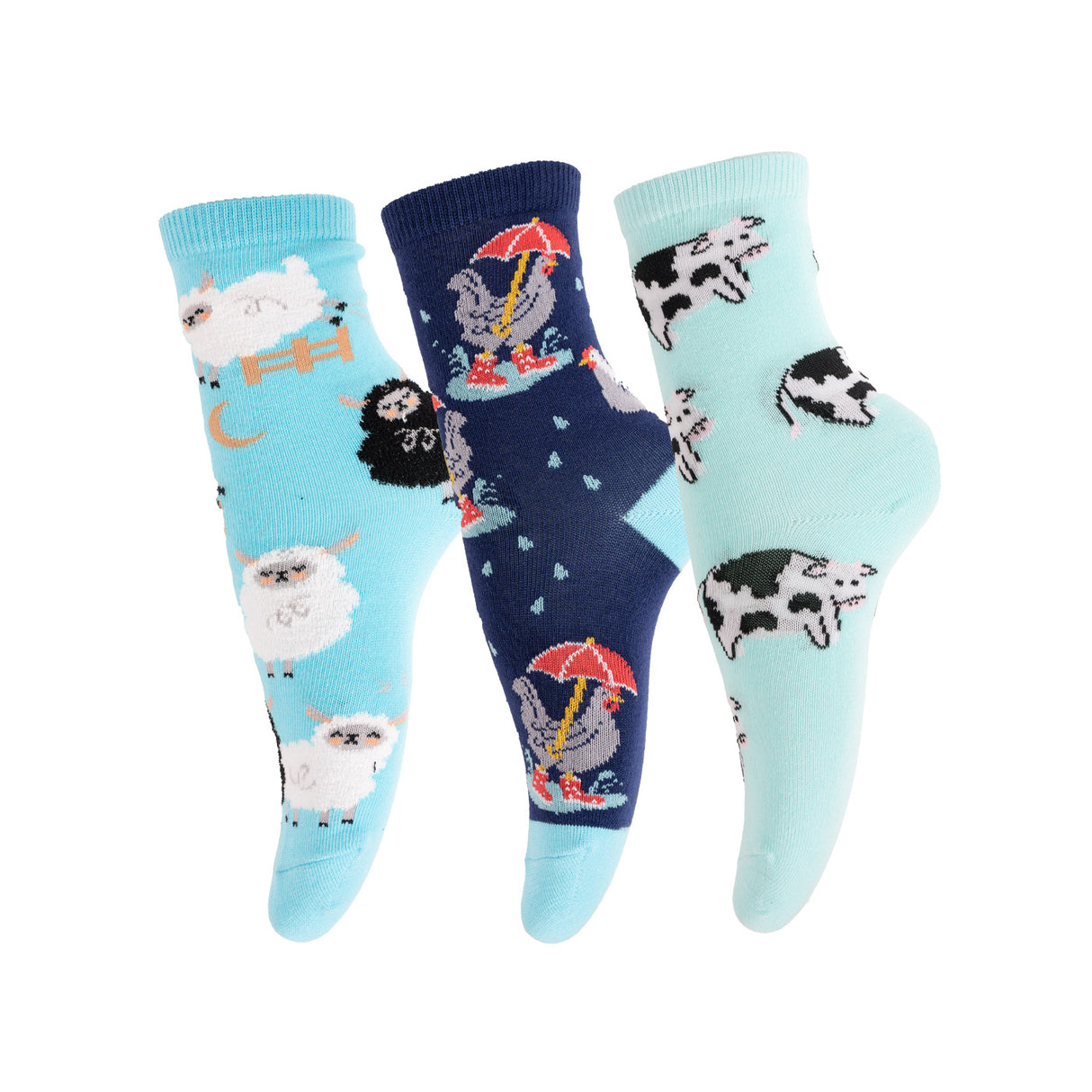 Sock It To Me You Can Count On Me Crew Socks Pack - Kids'