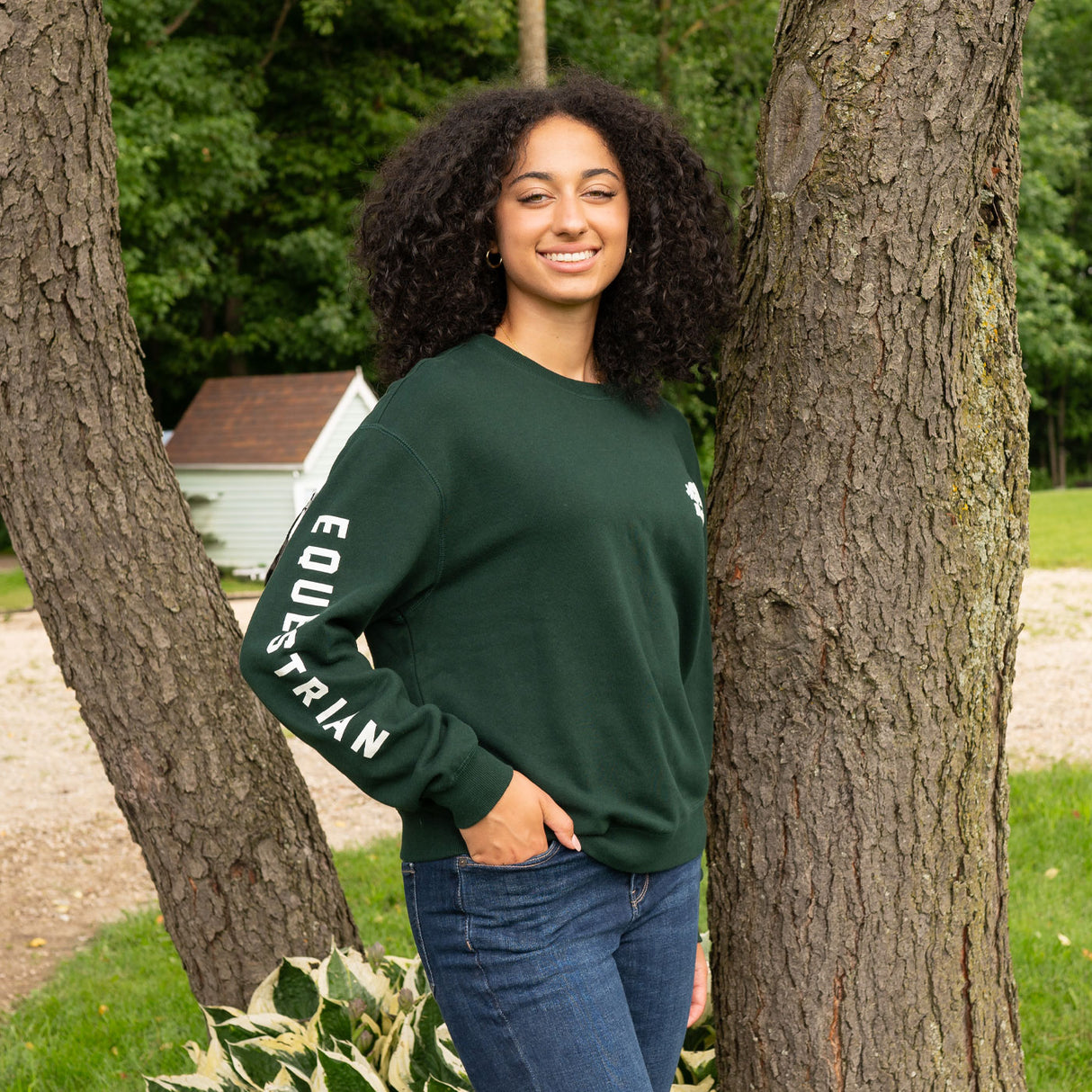 Roots Equestrian Original Relaxed Crew Sweatshirt