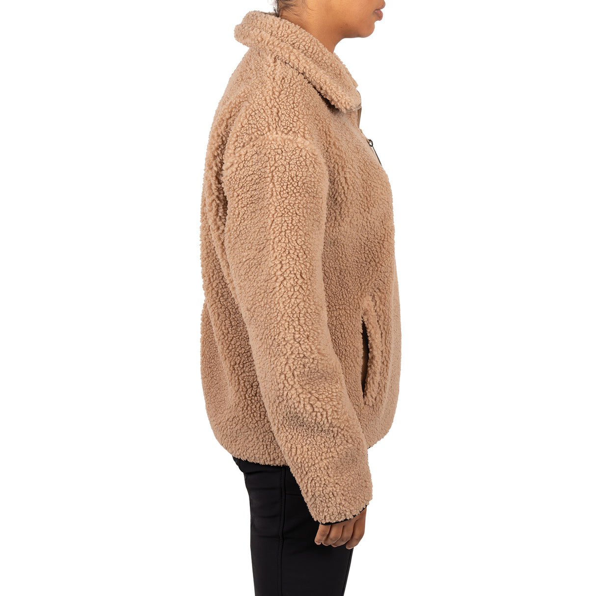 Aerion Shelby Sherpa Fleece Top