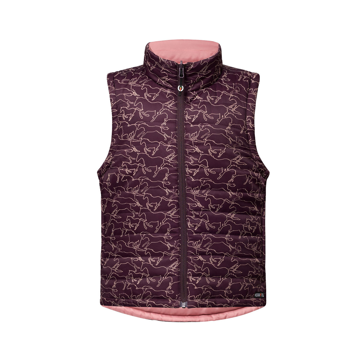 Gilet réversible Round Up de Kerrits - Enfants