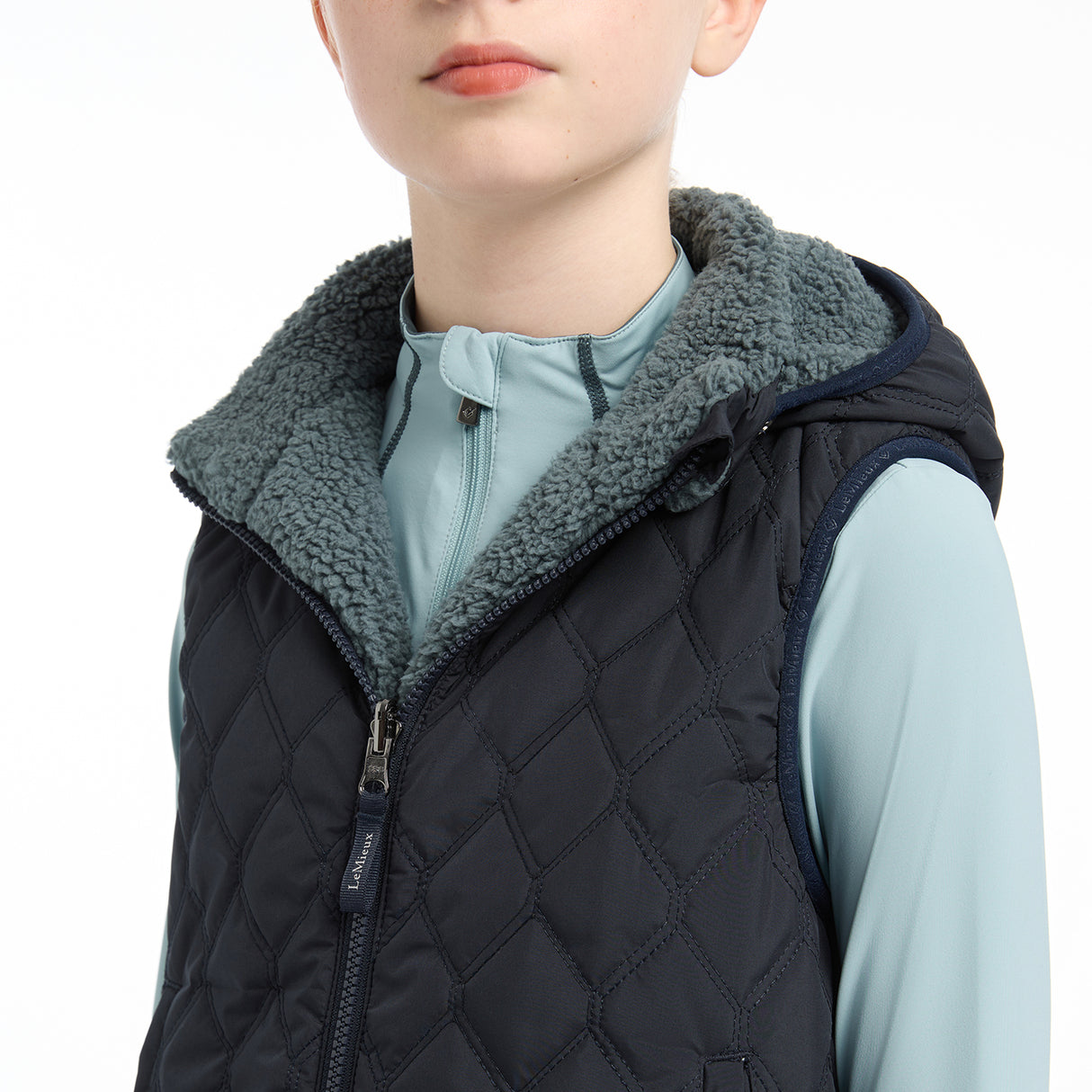 Gilet réversible Eloise pour jeunes cavaliers de LeMieux - Enfants