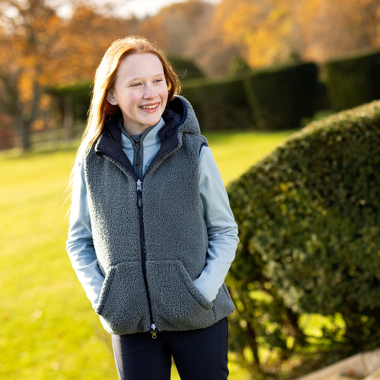 Gilet réversible Eloise pour jeunes cavaliers de LeMieux - Enfants