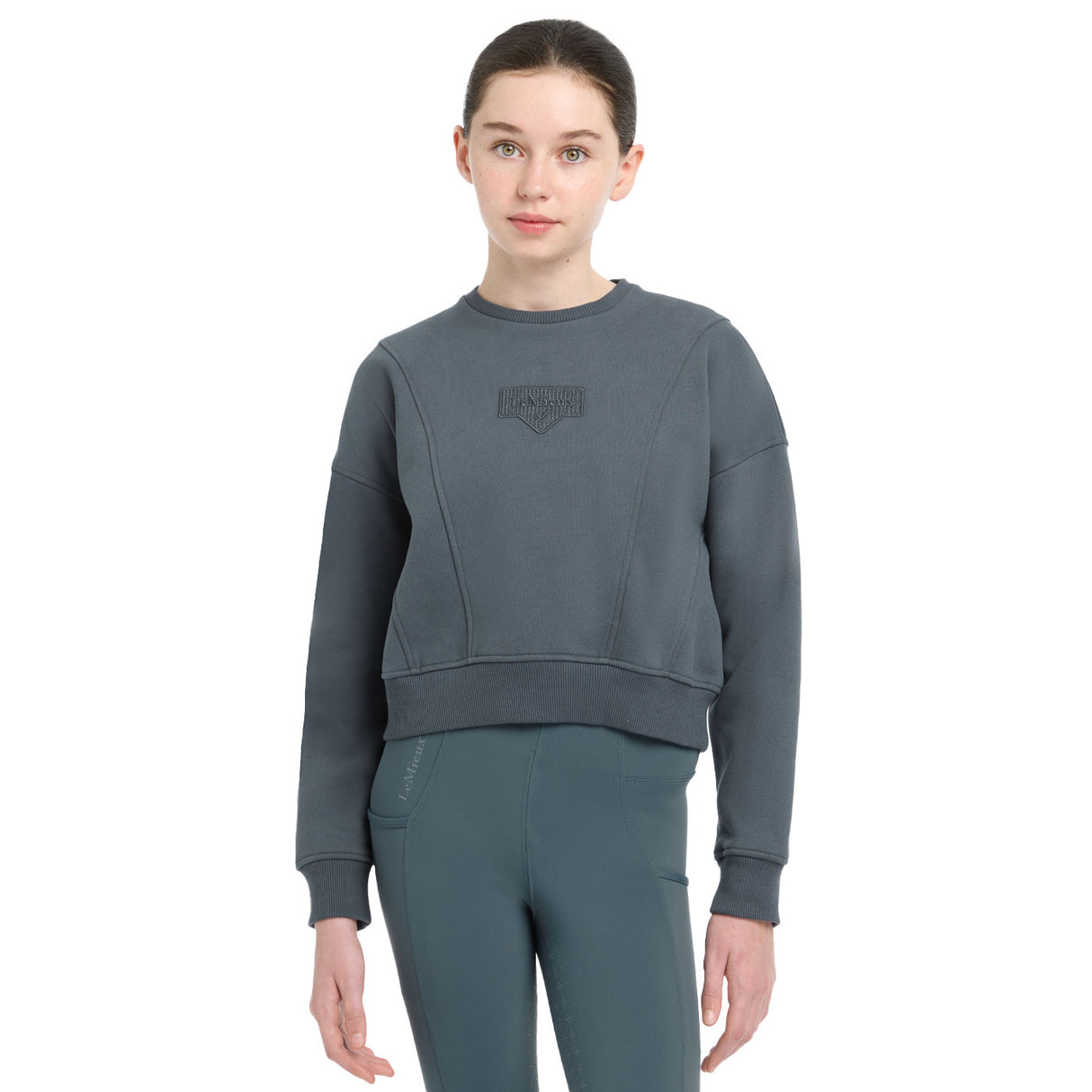 Sweat-shirt ras du cou Clea Young Rider de LeMieux - Enfant