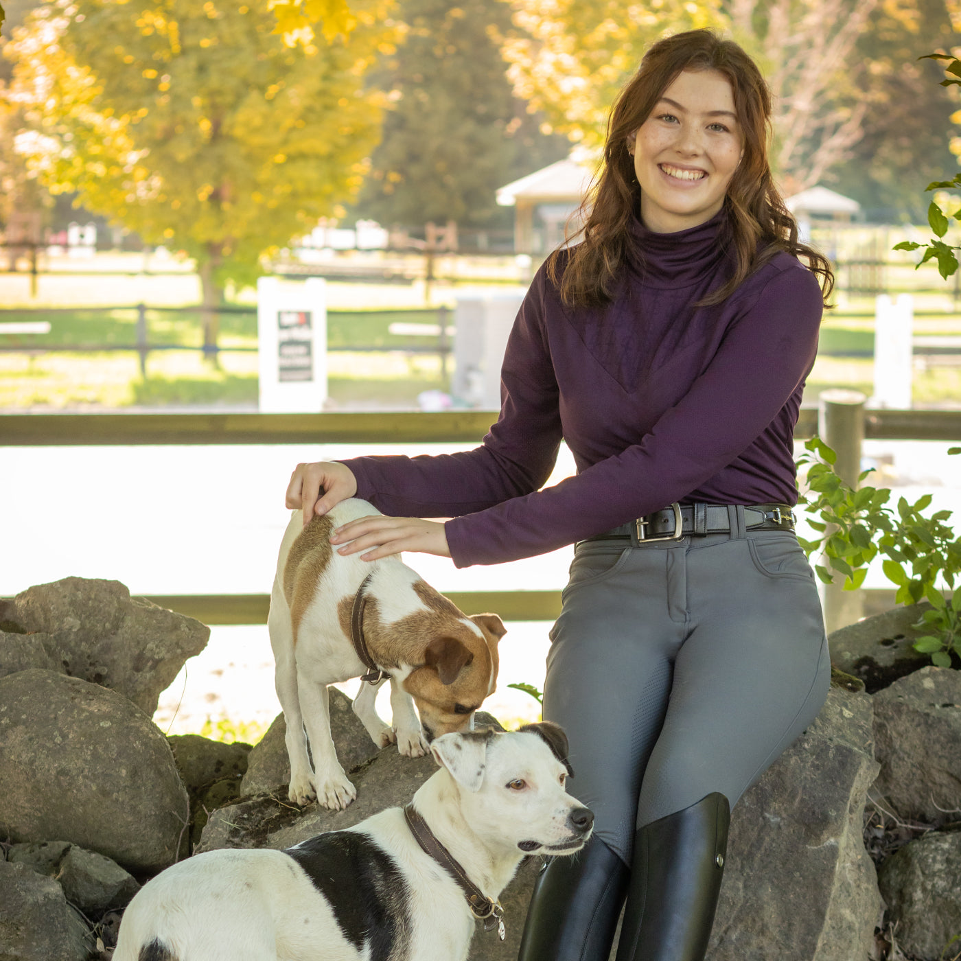 TemTeq Juniper Turtleneck Top – Greenhawk Equestrian Sport
