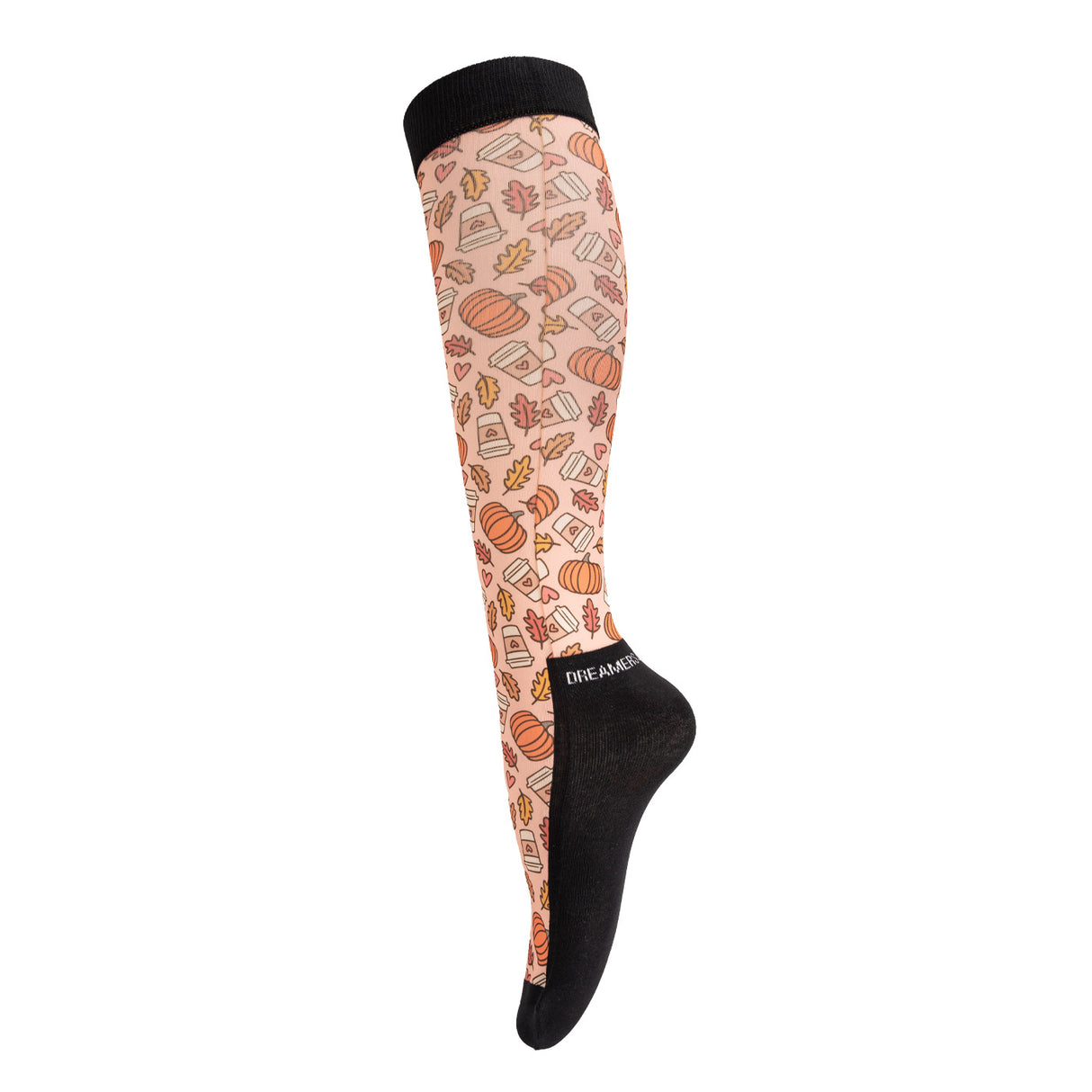 Dreamers & Schemers Spicy Pumpkin Boot Socks