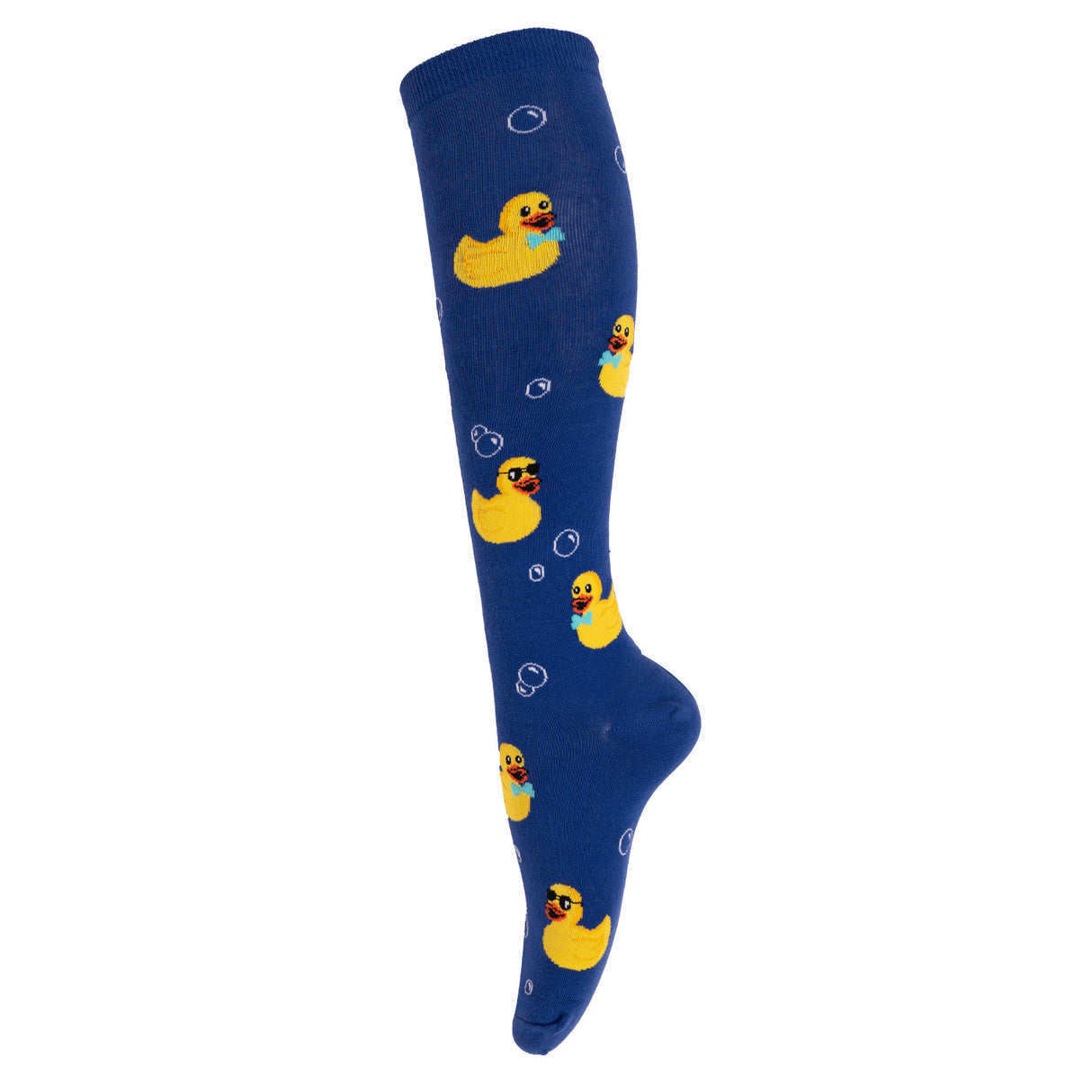 Sock It To Me Chaussettes hautes Duckie en caoutchouc Stretch-It