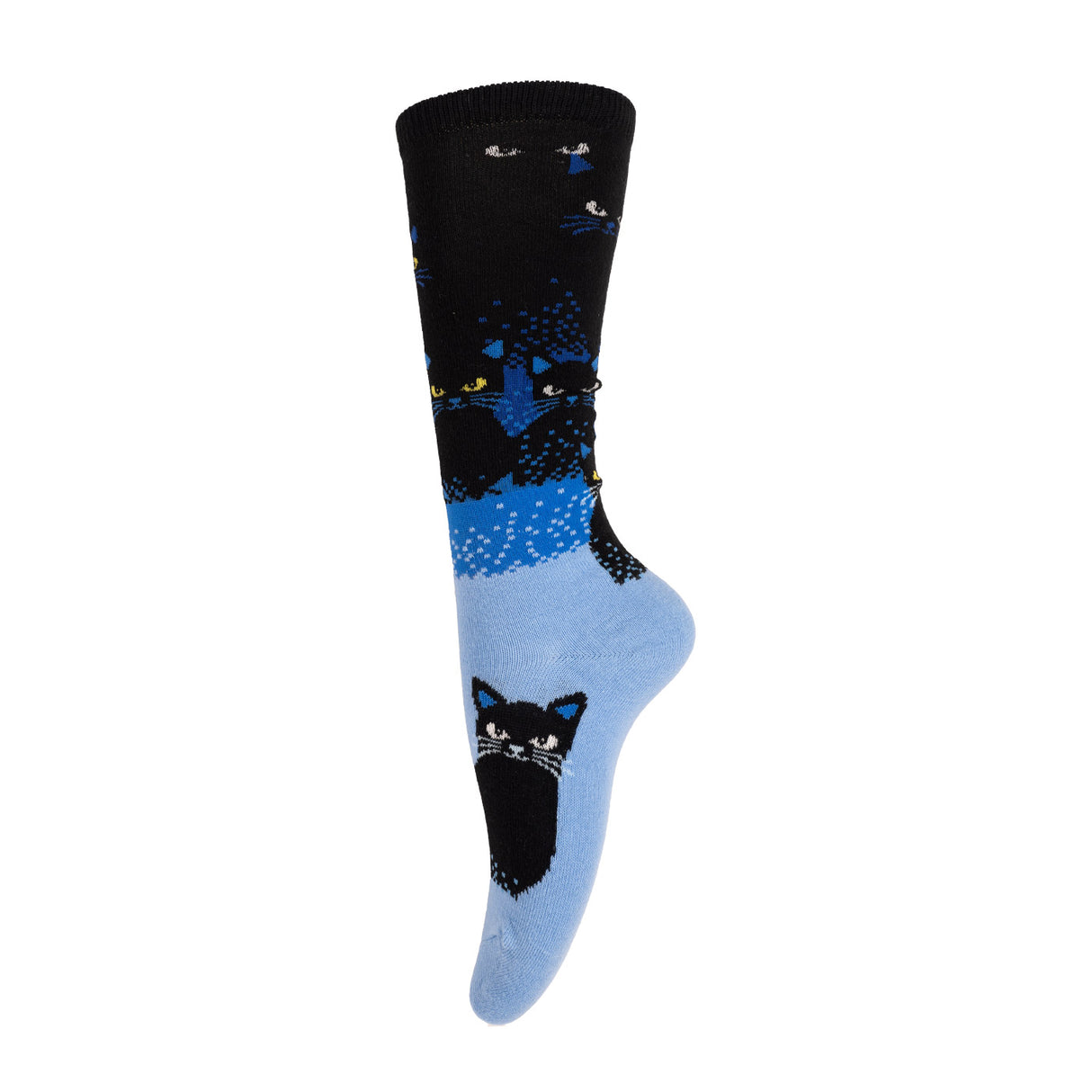 Chaussettes hautes Sock It To Me Chats dans le noir - Enfants