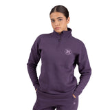 Sweat-shirt zippé au quart de tour Serene Aubrion