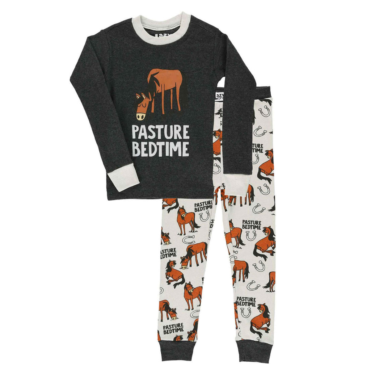 Ensemble pyjama à manches longues Bedtime de Lazy One Pasture - Enfants