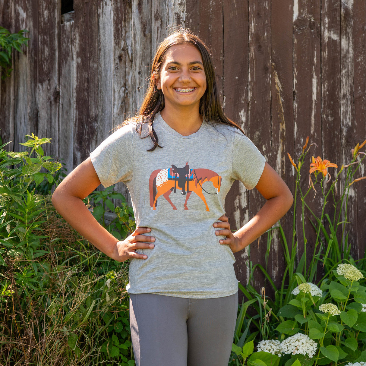 Aerion Western Horse Tee - Kids'