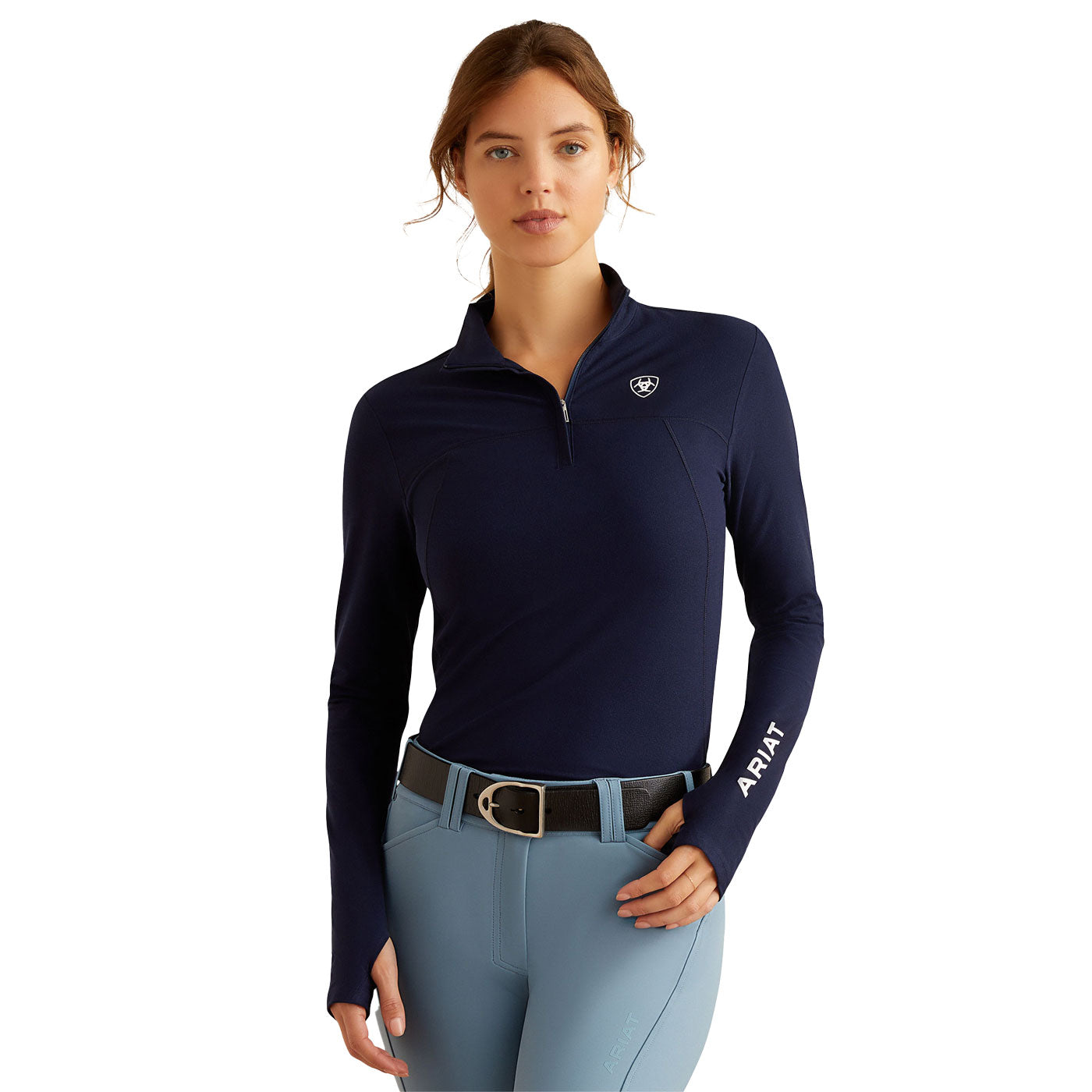 Quarter zip base layer best sale