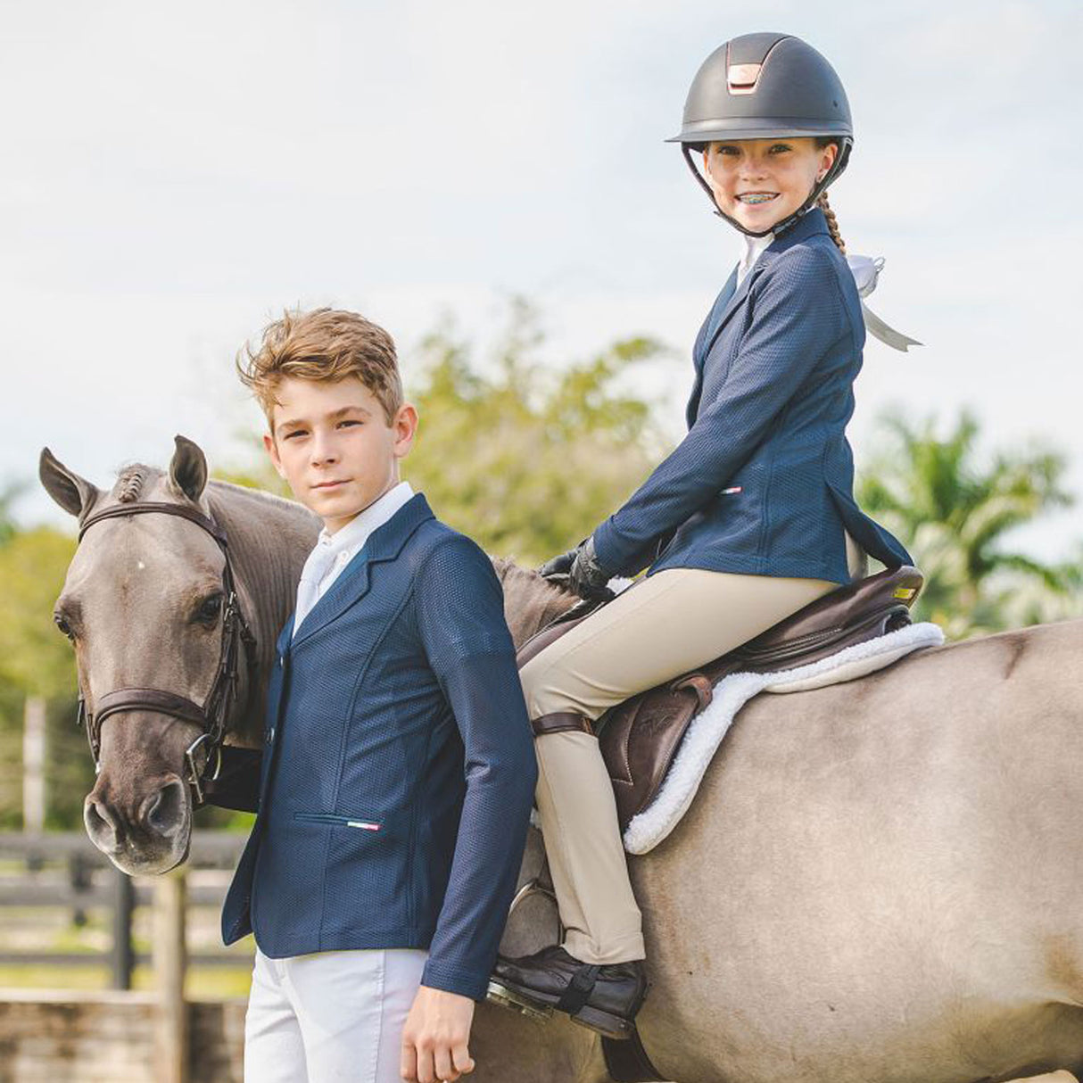 Veste de compétition Horseware AA MotionLite - Enfant