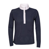Elation Platinum Sicily Perforated Long Sleeve Show Shirt - Kids'