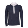 Elation Platinum Sicily Perforated Long Sleeve Show Shirt - Kids'