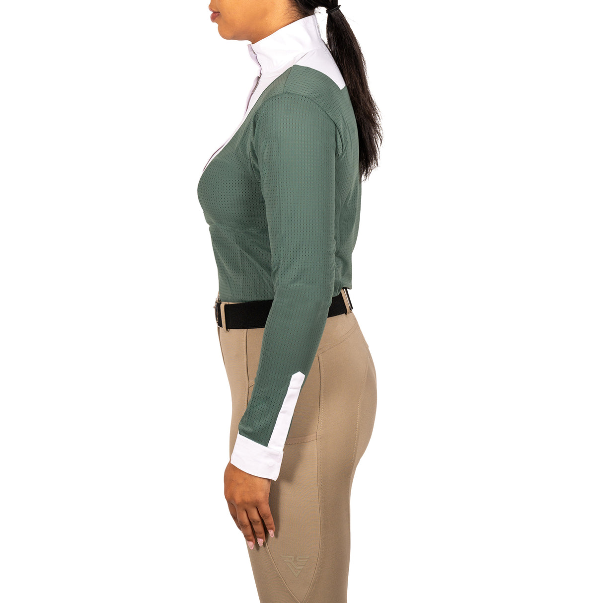 Chemise de concours à manches longues Elation Platinum Bellagio Bib