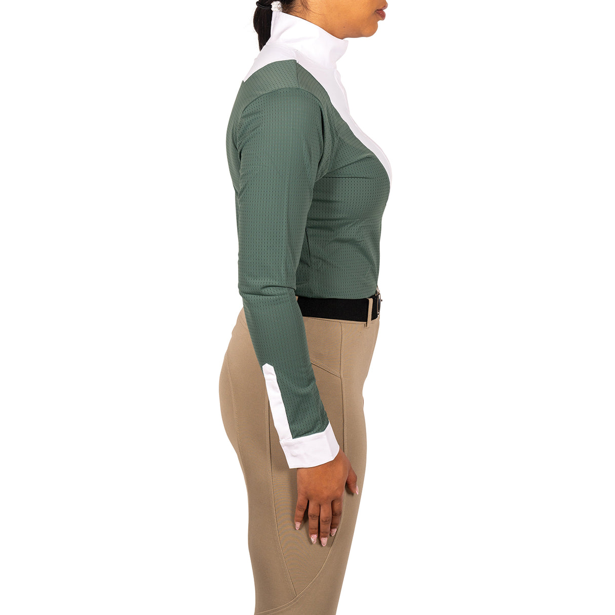 Chemise de concours à manches longues Elation Platinum Bellagio Bib