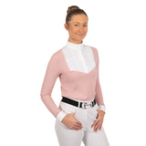 Nikara Emilia Pleat Bib Long Sleeve Show Shirt