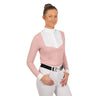 Chemise de concours à manches longues et à plastron plissé Nikara Emilia