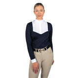 Nikara Emilia Pleat Bib Long Sleeve Show Shirt