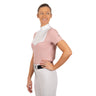 Chemise de concours à manches courtes et à plastron plissé Nikara Emilia