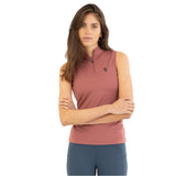 BR Isis Sleeveless Quarter Zip Top