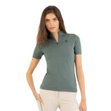 BR Ida Short Sleeve Quarter Zip Top