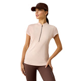 Ariat Breathe Half Zip Cap Sleeve Base Layer