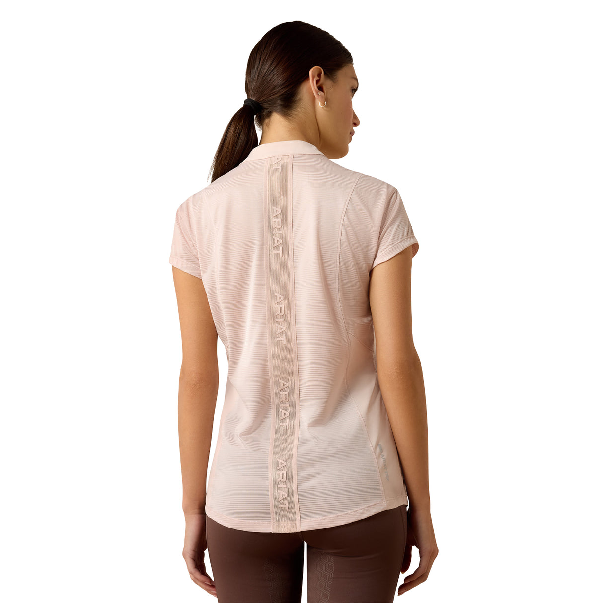Ariat Breathe Half Zip Cap Sleeve Base Layer