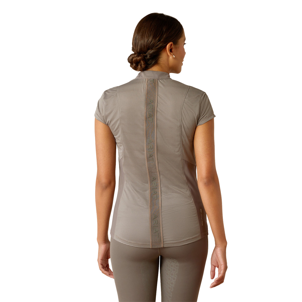 Ariat Breathe Half Zip Cap Sleeve Base Layer