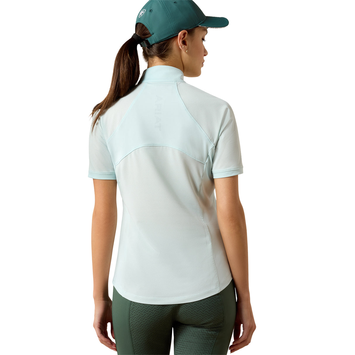 Ariat Soquel Quarter Zip Short Sleeve Base Layer