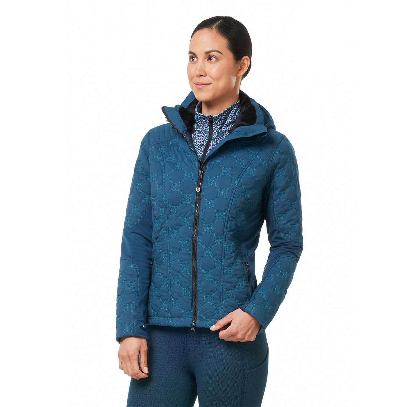 Quilted equestrian jacket hotsell