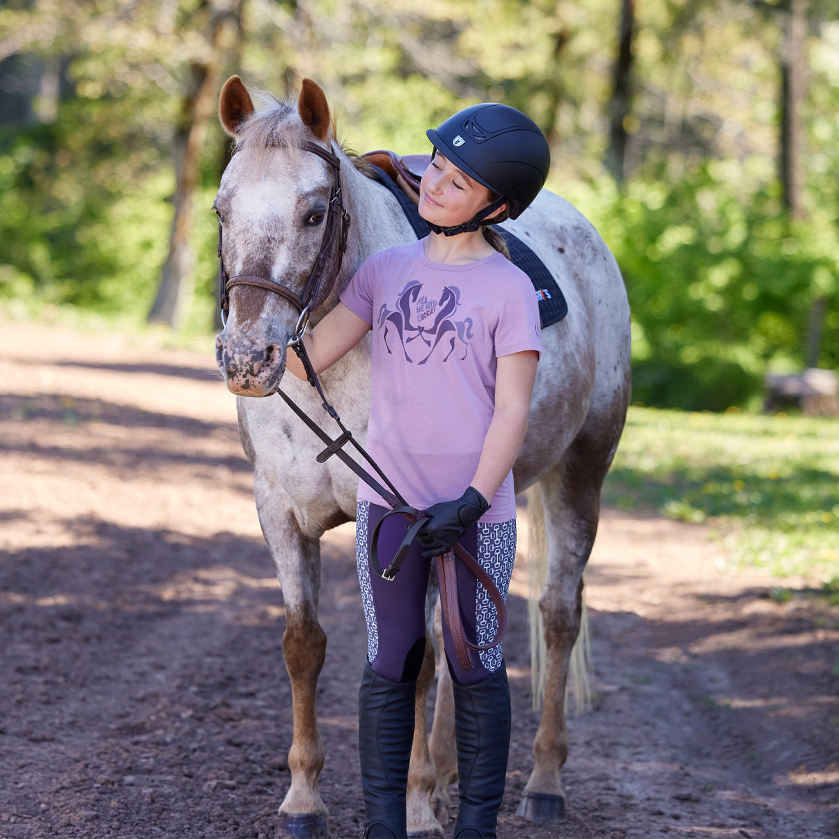 T-shirt Kerrits All We Need Is Horses - Enfant