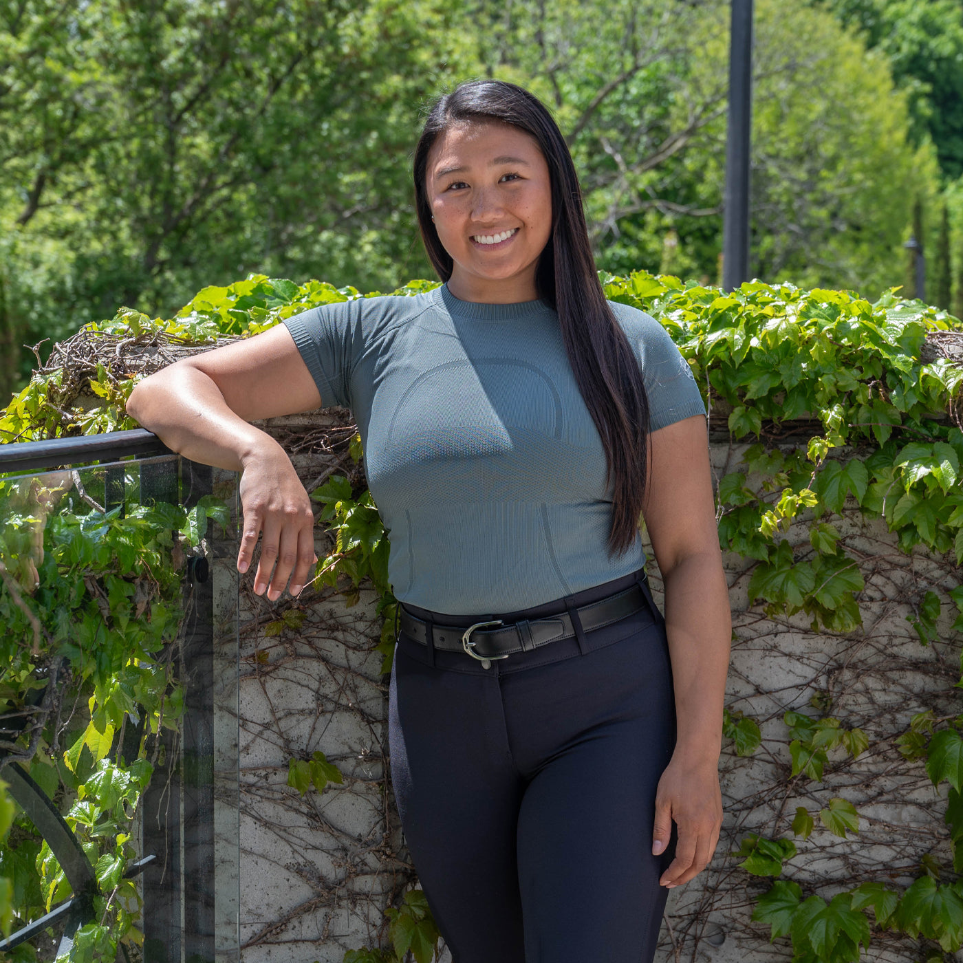 TemTeq Lucia Short Sleeve Top – Greenhawk Equestrian Sport
