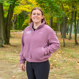 Roots Equestrian Alta Shearling Quarter Zip Top