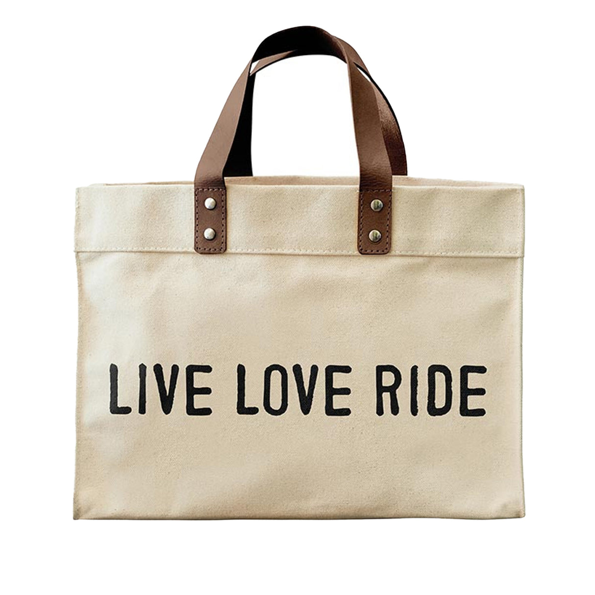 Santa Barbara Live Love Ride Canvas Bag