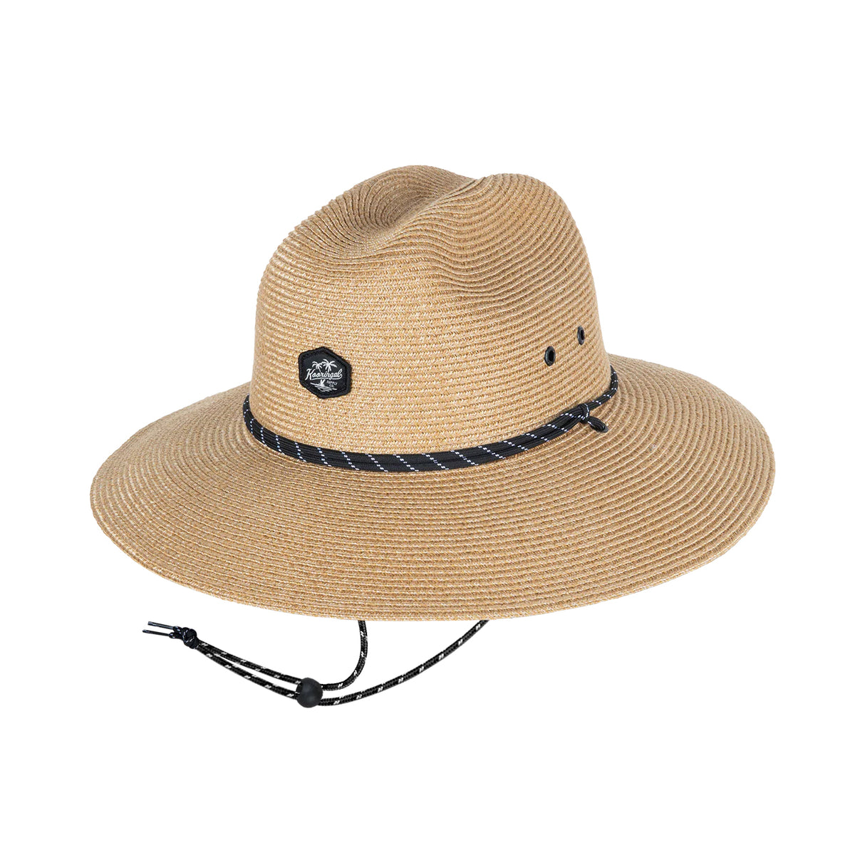 Chapeau tressé à large bord Kooringal Islander pour homme