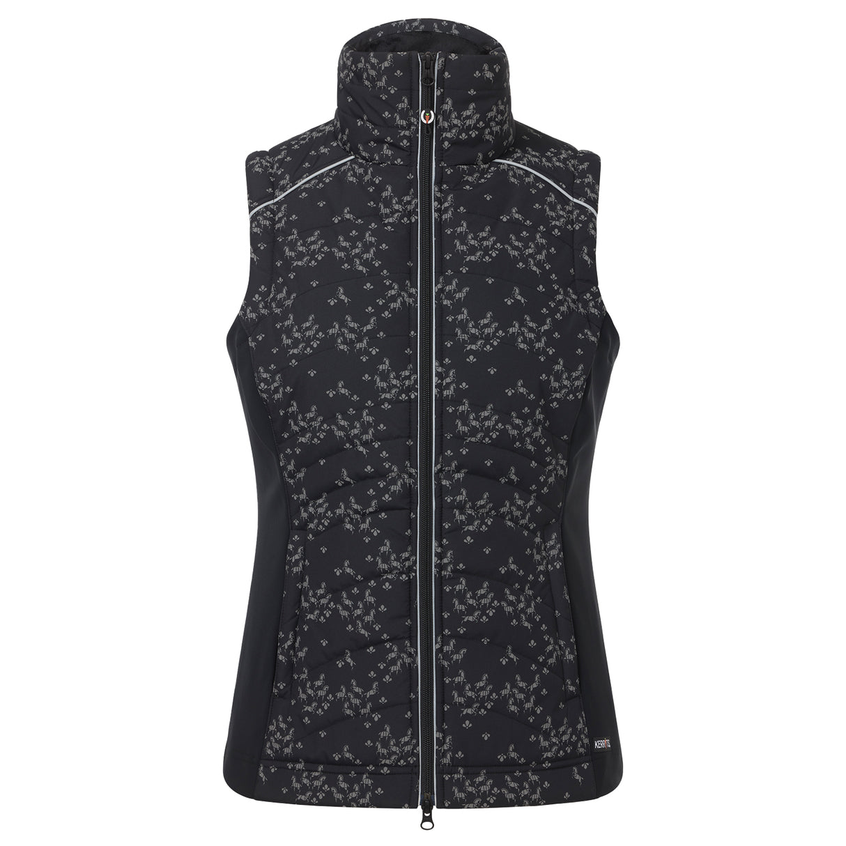 Kerrits Horse Reflection Quilted Vest