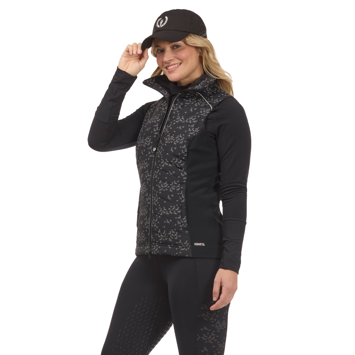 Kerrits Horse Reflection Quilted Vest