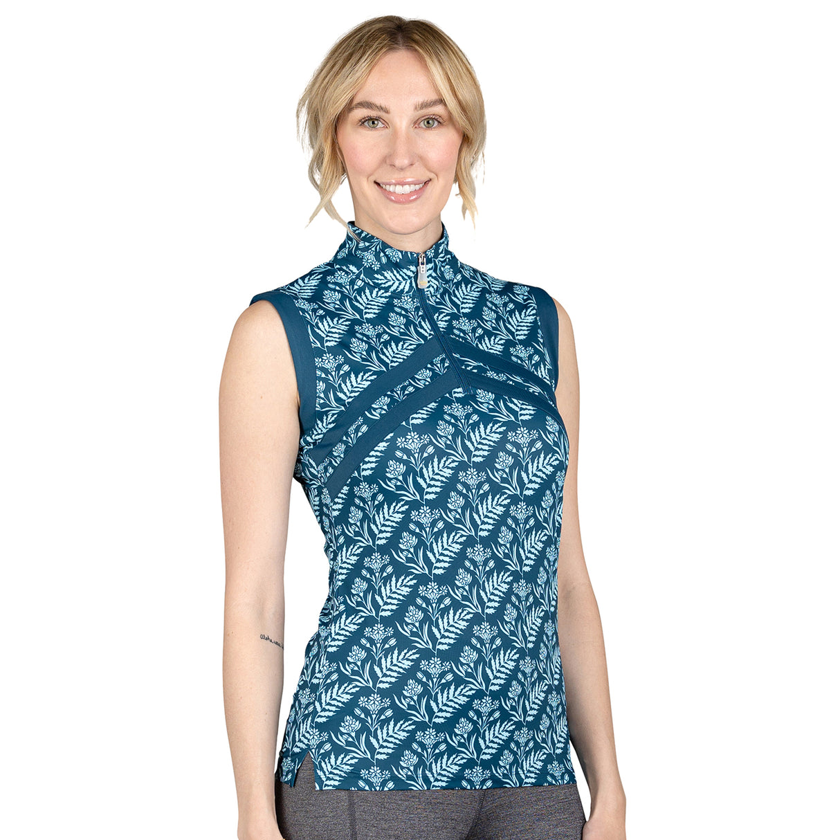 Kastel Denmark Chevron Sleeveless Top