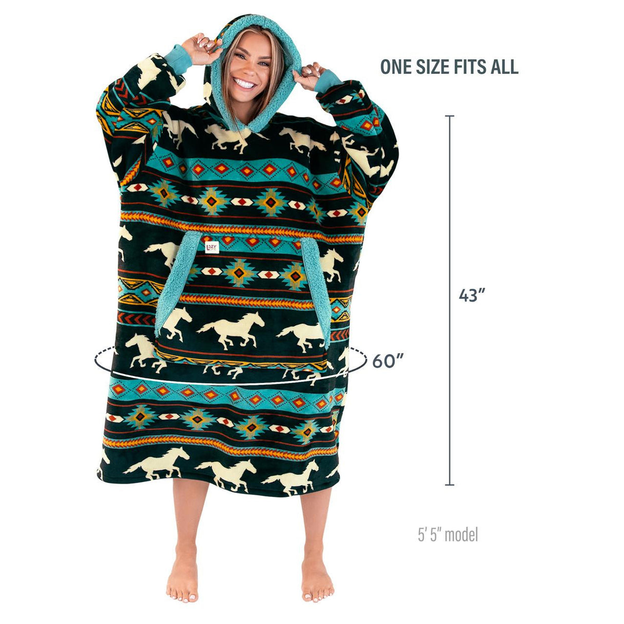 Lazy One Blanket Hoodie