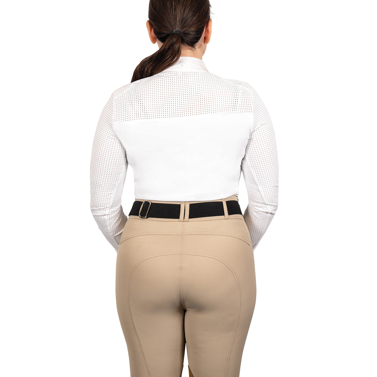 Chemise de concours à manches longues Elation Diamond Perforalux