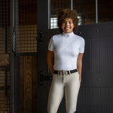 Chemise de concours à manches courtes Elation Diamond Perforalux