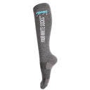Chaussettes hautes en laine Four White Socks