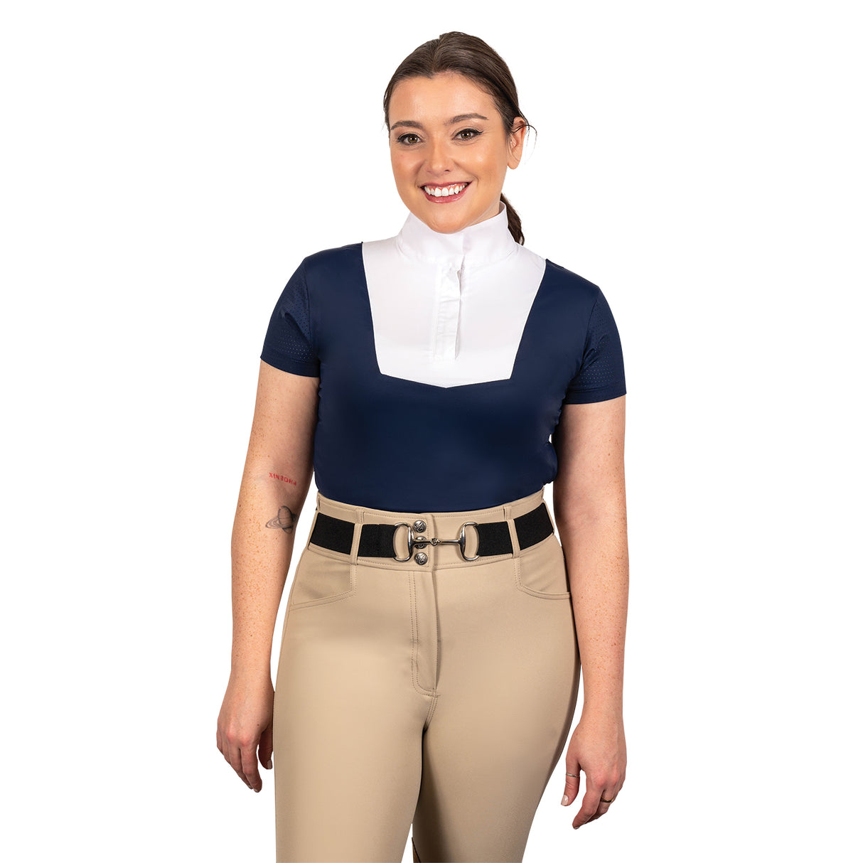 Chemise de concours à manches courtes Elation Platinum Firenze