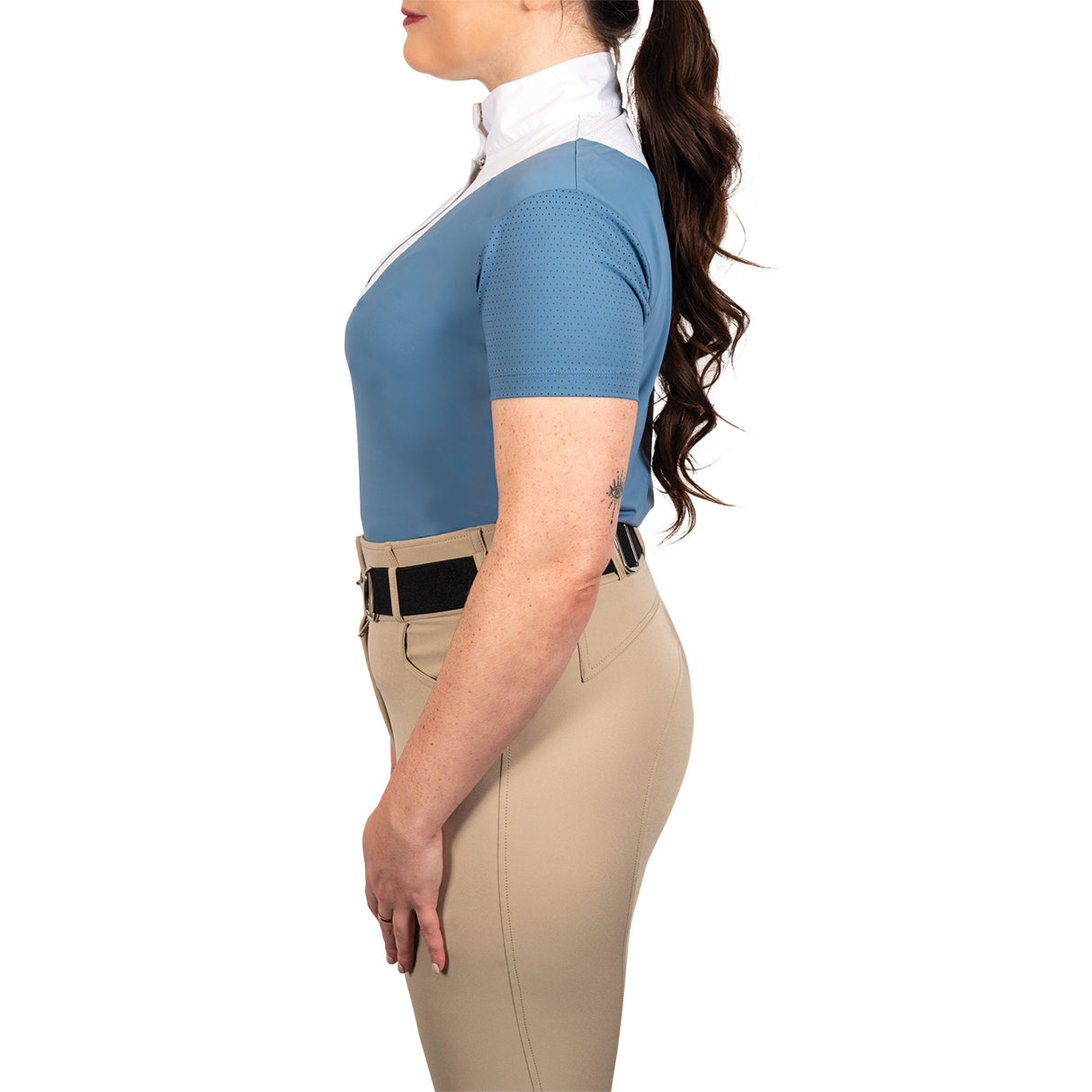 Chemise de concours à manches courtes Elation Platinum Firenze