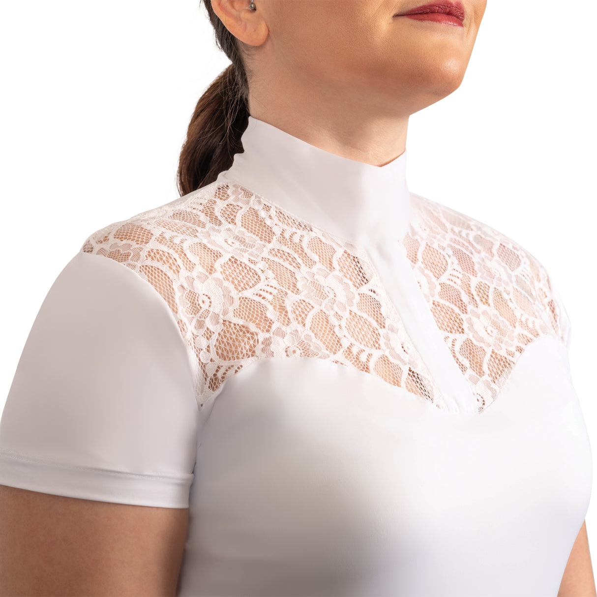 Elation Platinum Merletto Short Sleeve Show Shirt