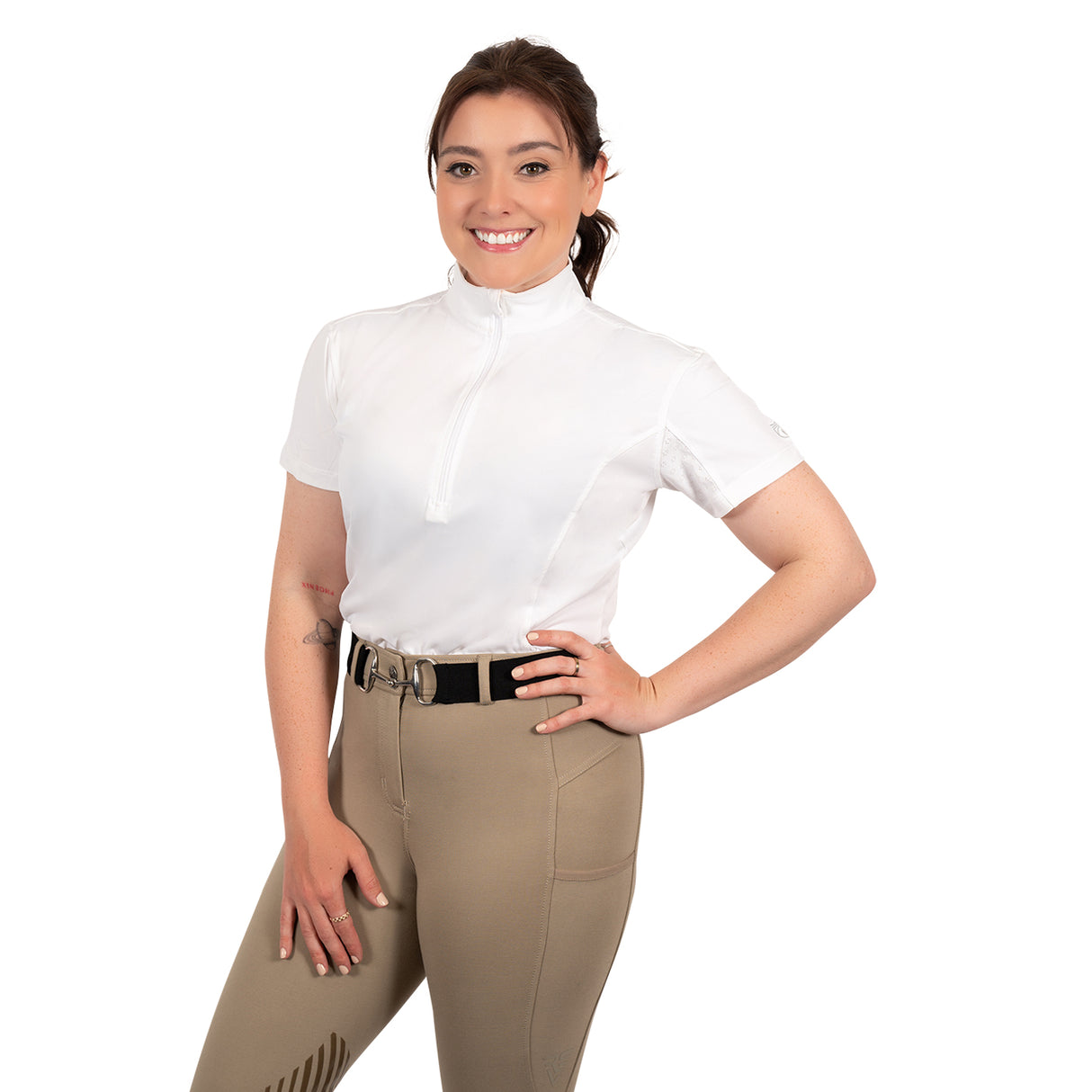 Chemise de concours à manches courtes Elation Platinum Gabriella